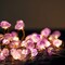Natural Amethyst Raw Stones USB/Battery Powered 10FT 40 LEDs with Remote/Timer for Meditation Wedding Valentine's Day Present Bedroom Christmas Party Birthday Ornament